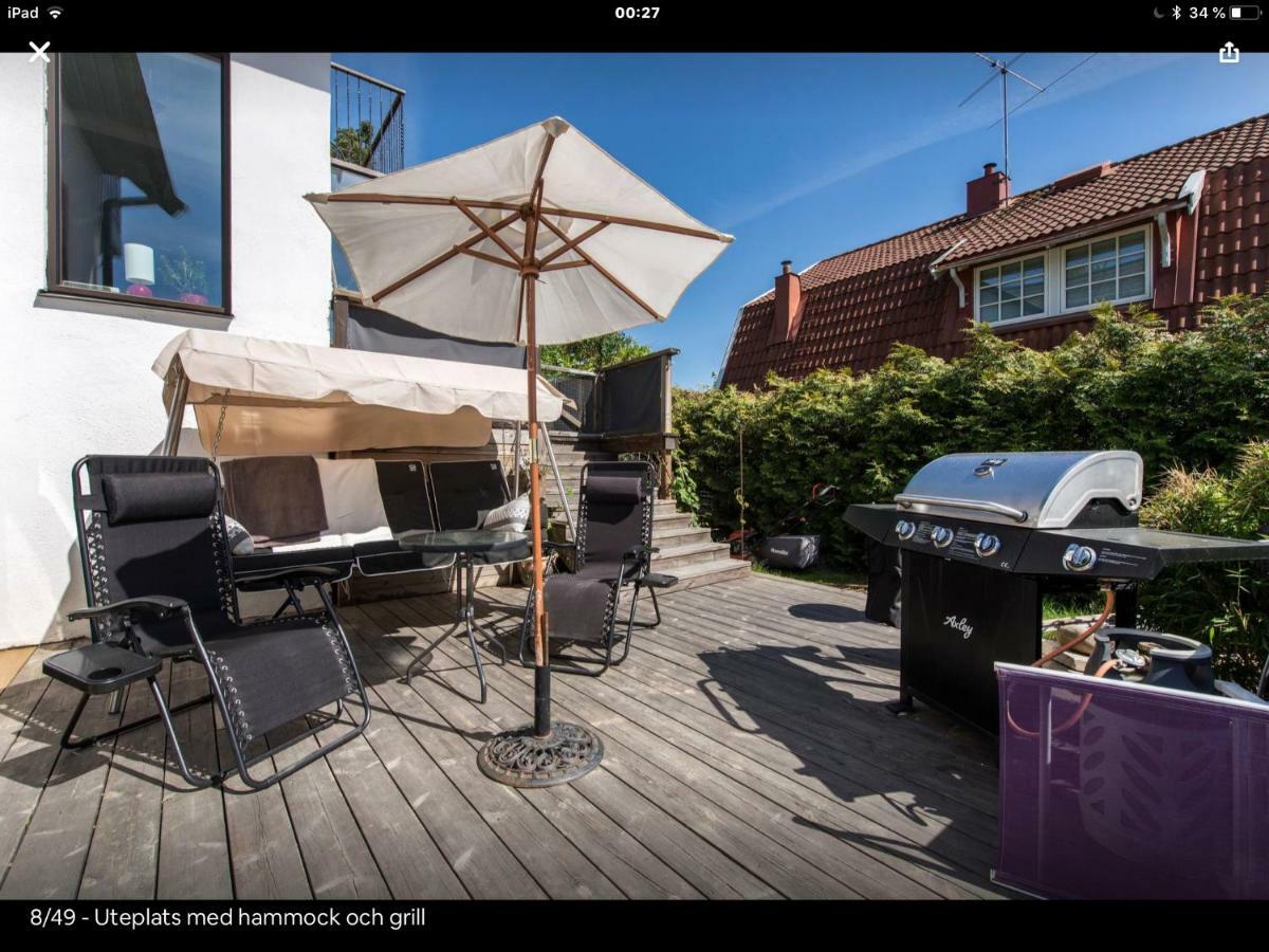 Lagenhet I Villa Pa Fornudden Tyreso 외부 사진