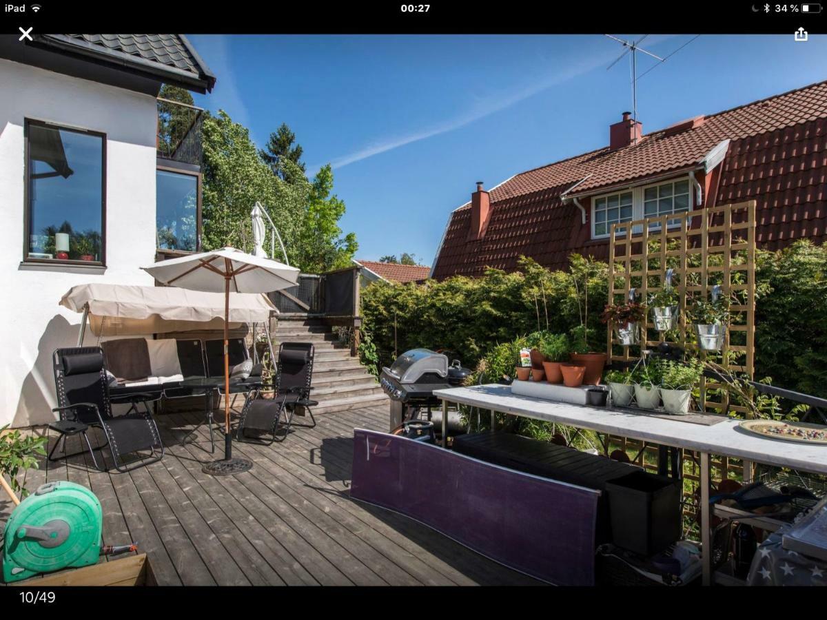Lagenhet I Villa Pa Fornudden Tyreso 외부 사진